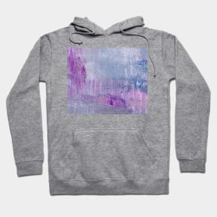 Abstract Oil Painting 10c8 Lillac Amethyst Hoodie